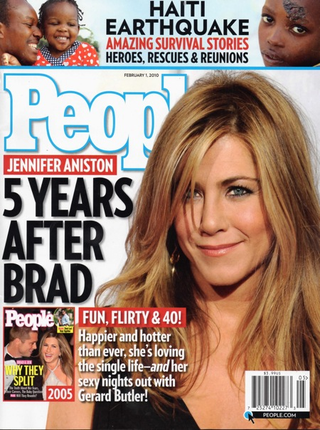 Illustration for article titled People Celebrates 5 Years Of Pitying Poor, Poor Jennifer Aniston